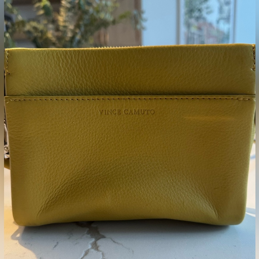 Vince Camuto Mustard Crossbody Bag
